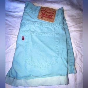 Levi’s 501 shorts womens NWOT Never worn